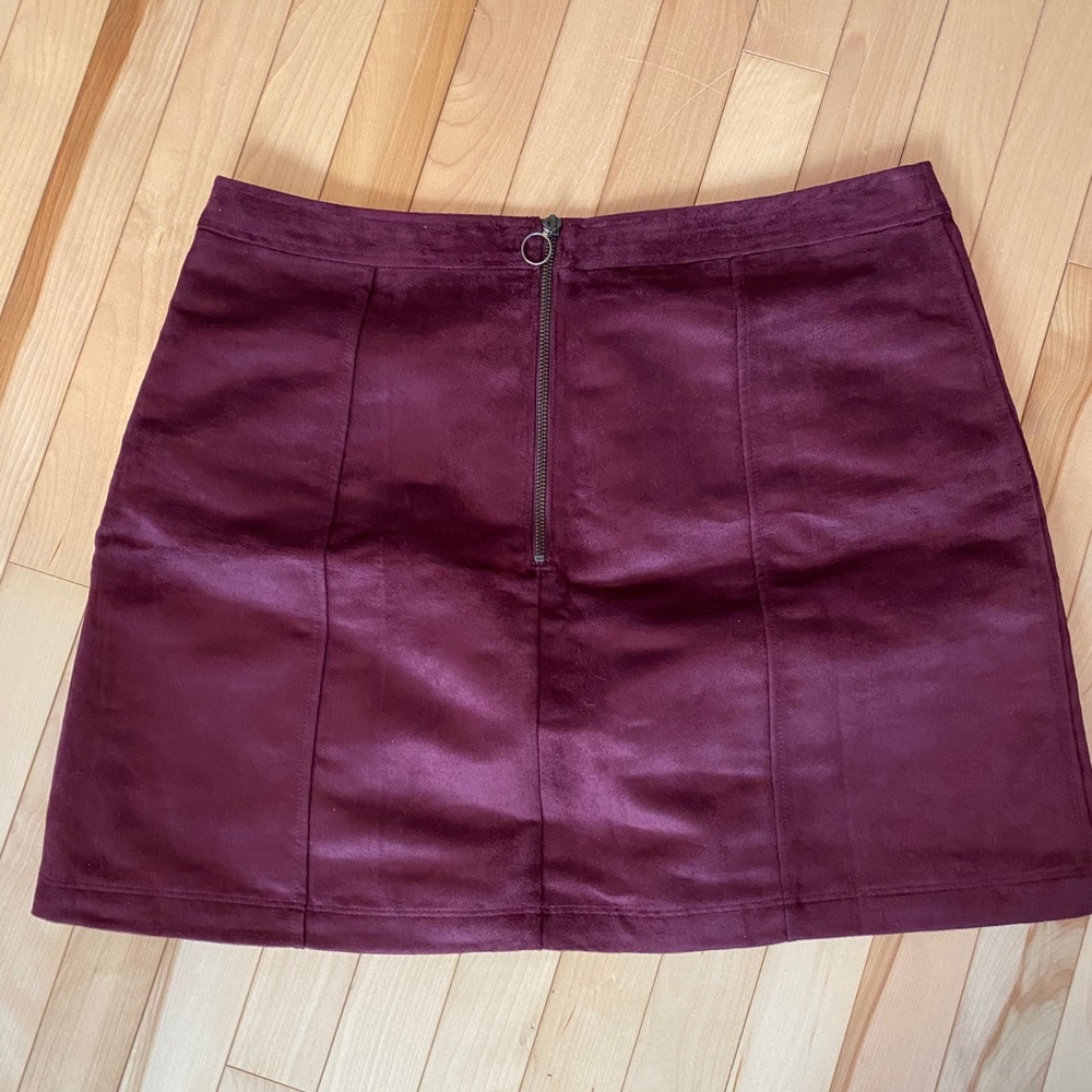 Old Navy suede skirt